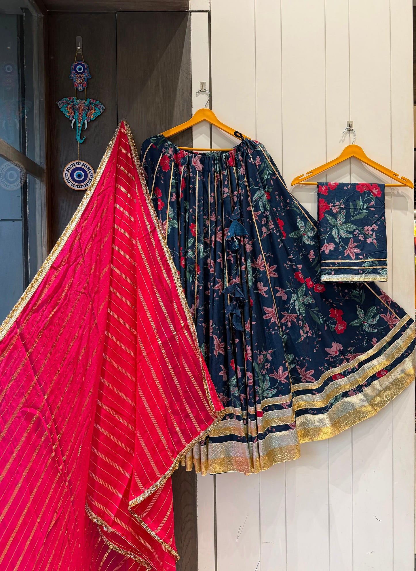 NAVRATRIWEAR LAHENGA CHOLI -24PCS SET