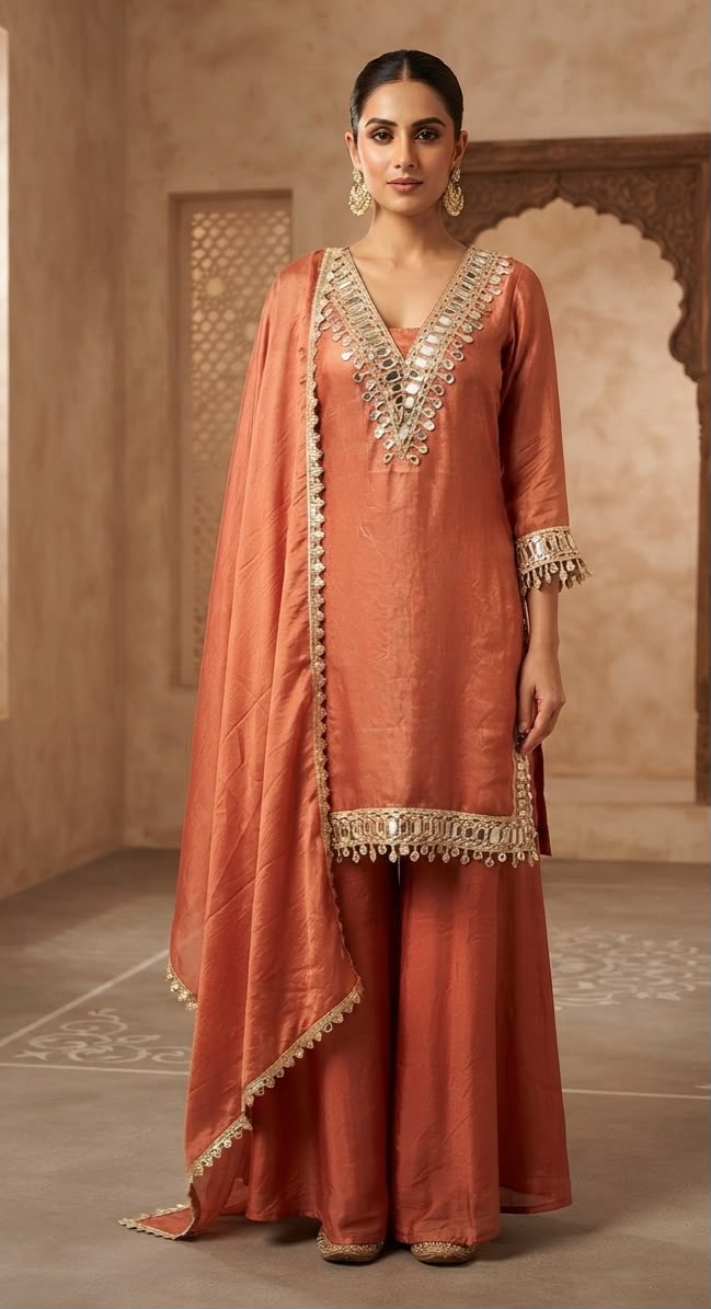PARTY WEAR SARARA SUIT-24PCS