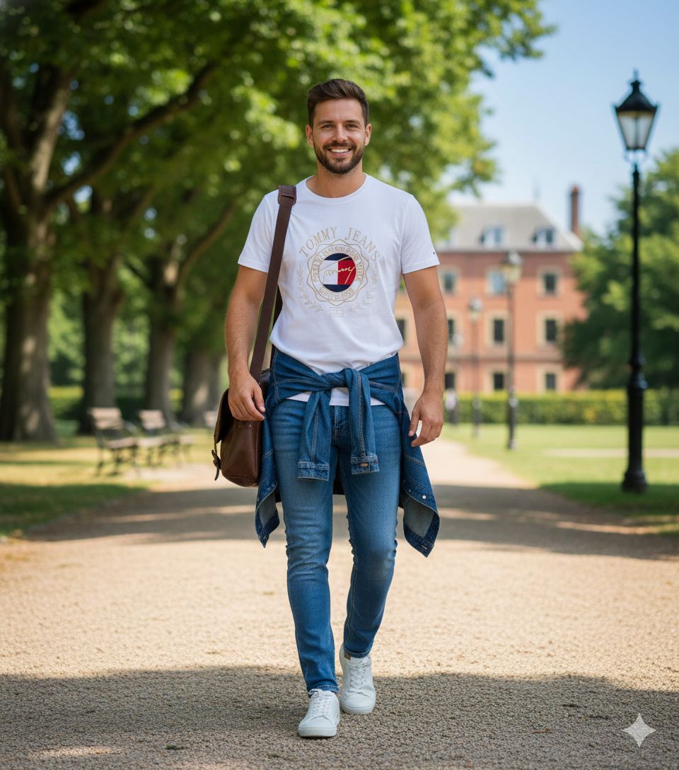 MENS TOMMY PRIMIUM ROUND NACK TSHIRT -80PCS