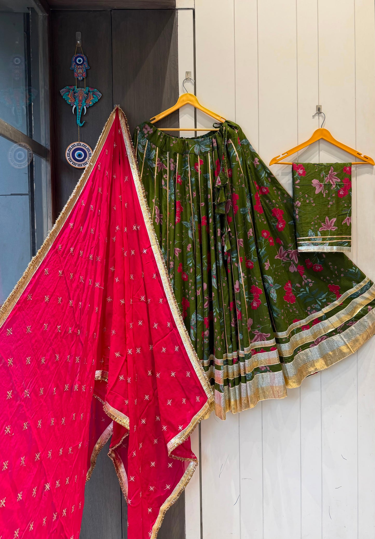 NAVRATRIWEAR LAHENGA CHOLI -24PCS SET