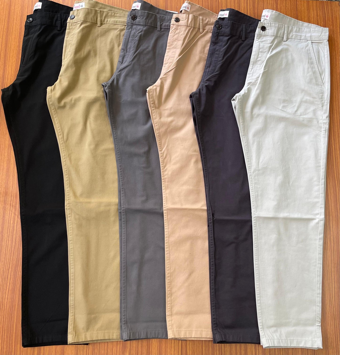 MENS BIG SIZE CHINOS NORTH TRENDZ-65PCS