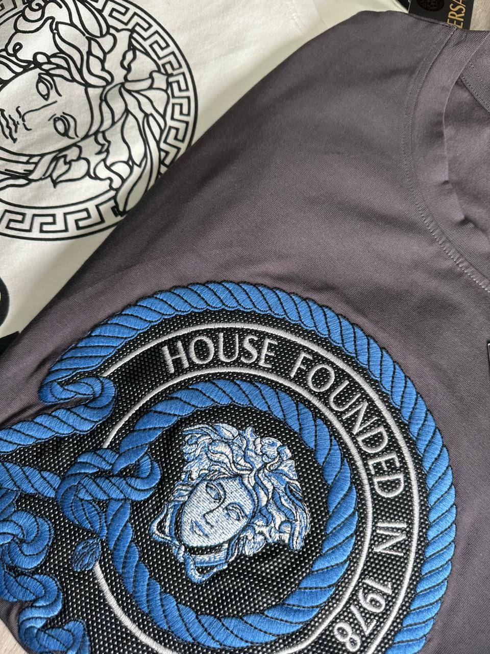 VERSACE ROUND NACK TSHIRT PRIMIUM QUALITY -50PCS