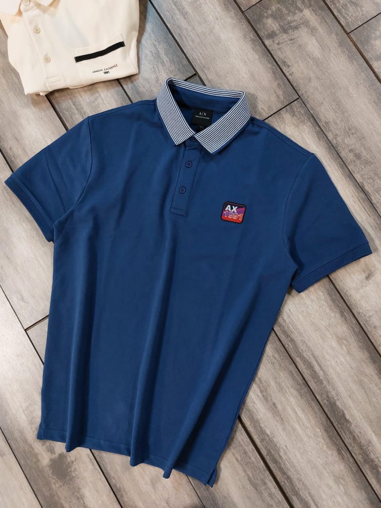 MENS ARMANI lAYCRA PIQUE POLO -68PCS