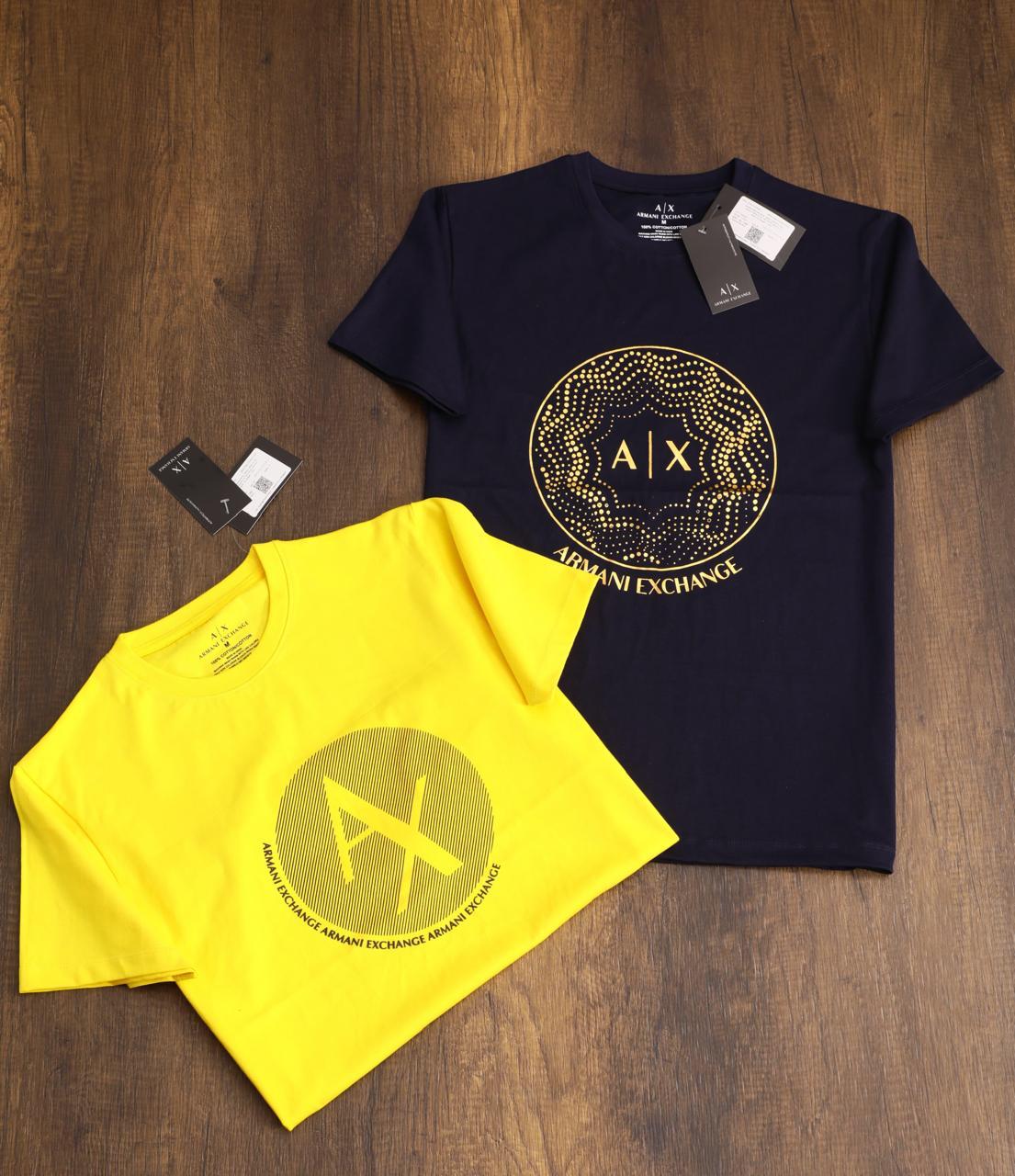ARAMANI EXCHANGE ROUND NACK TSHIRT-68PCS