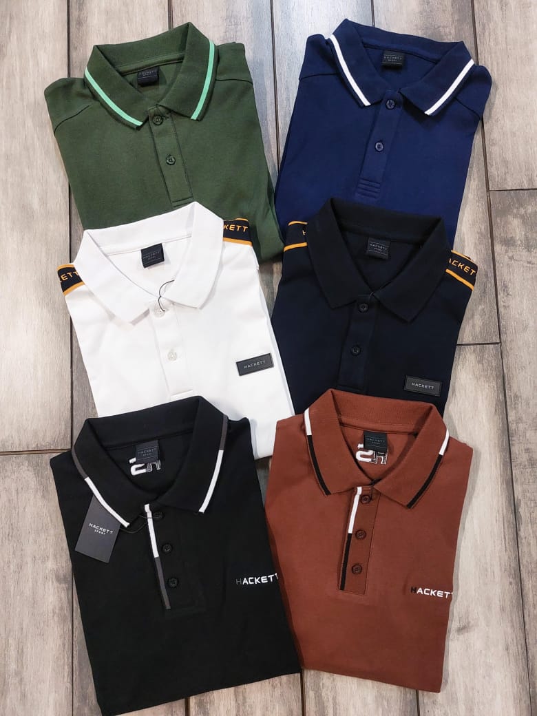 MENS POLO HACKETT TSHIRT-52PCS