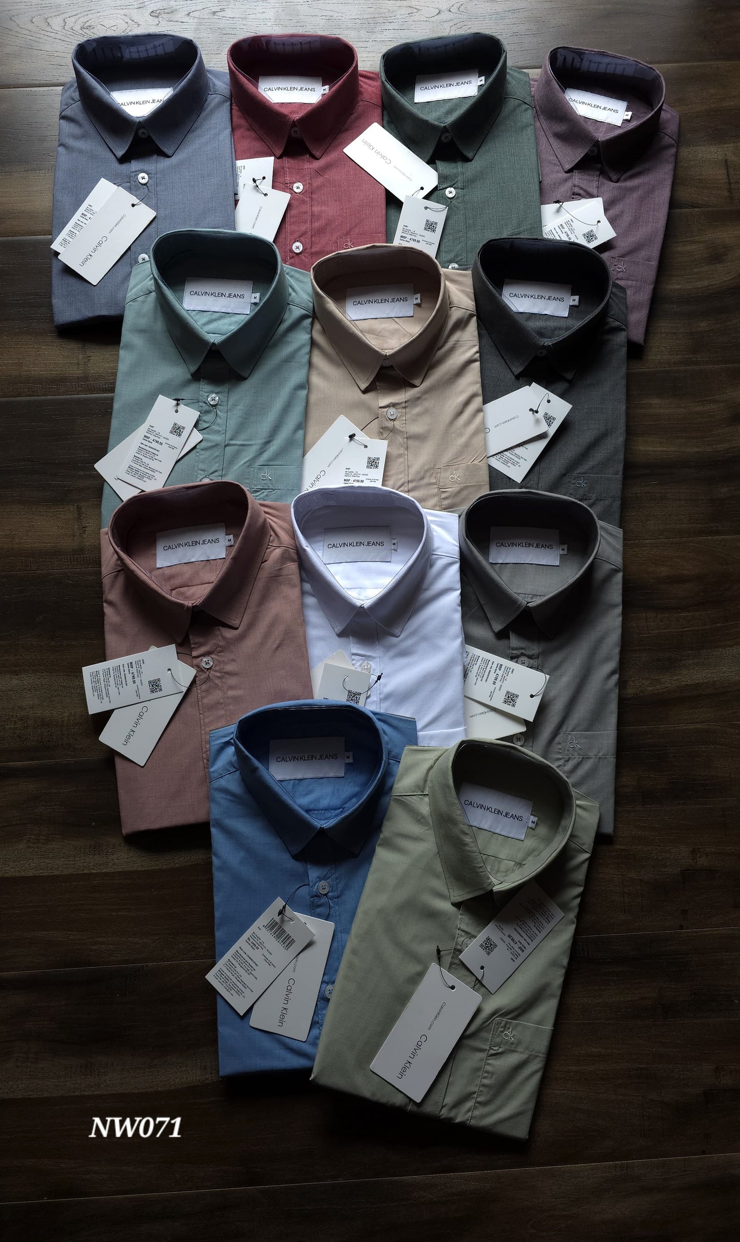 MENS CK LAYCRA  SHIRT-49PCS