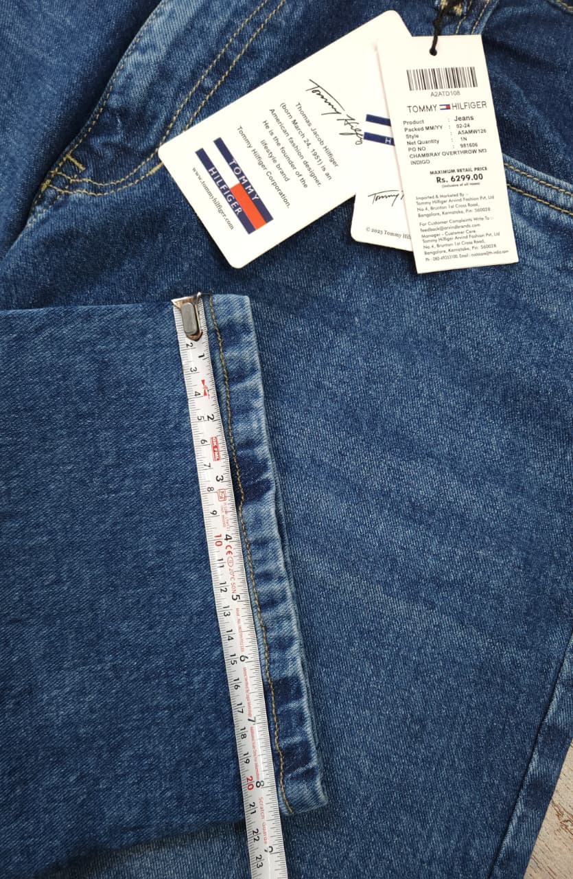MENS TOMMY BIG SIZE STRAIT  JEANS -50PCS