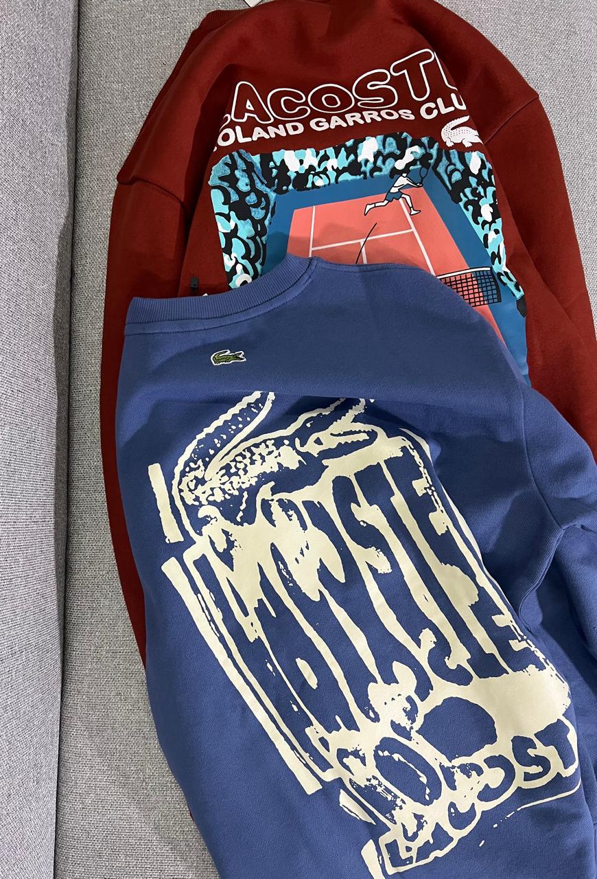 MENS LACOSTE SWEATSHIRT-52 PCS SET