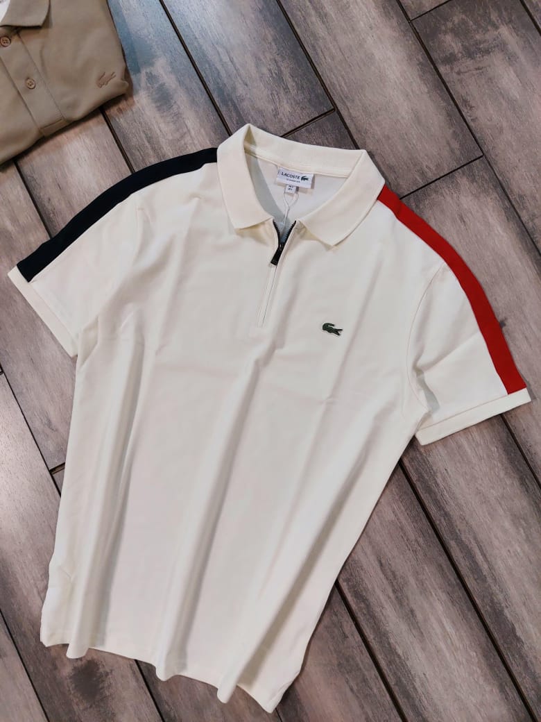 MENS LACOSTE LAYCRA PQ POLO-53PCS