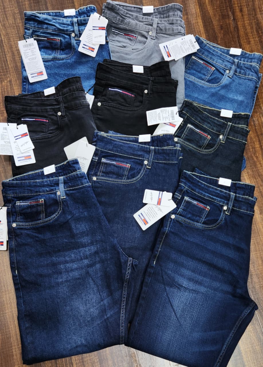 MENS TOMMY BIG SIZE STRAIT  JEANS -50PCS