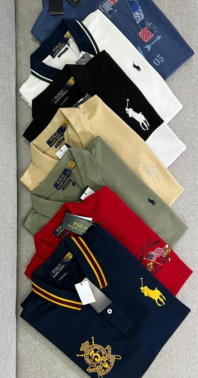 MENS PRIMIUM R.L.POLO TSHIRT -54PCS SET