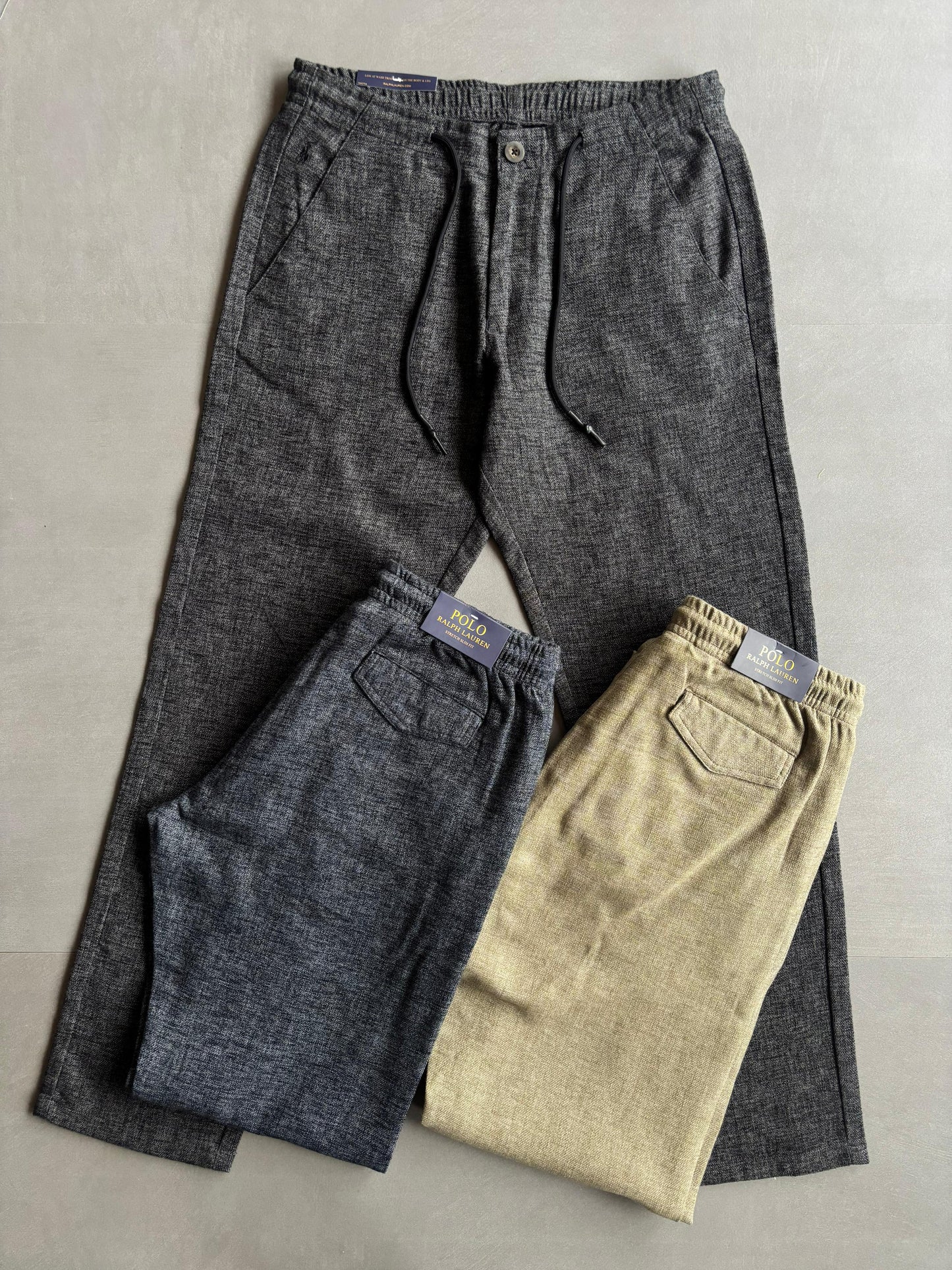 MENS RALPH LAUREN*
Milange Linen trousers-60PCS