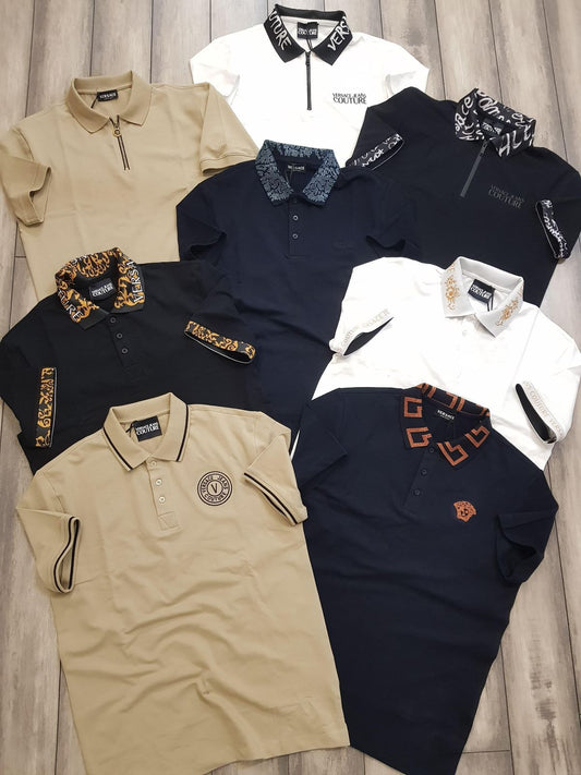 MENS VERSACE JEANS COUTURE POLO TSHIRT-53PCS SET