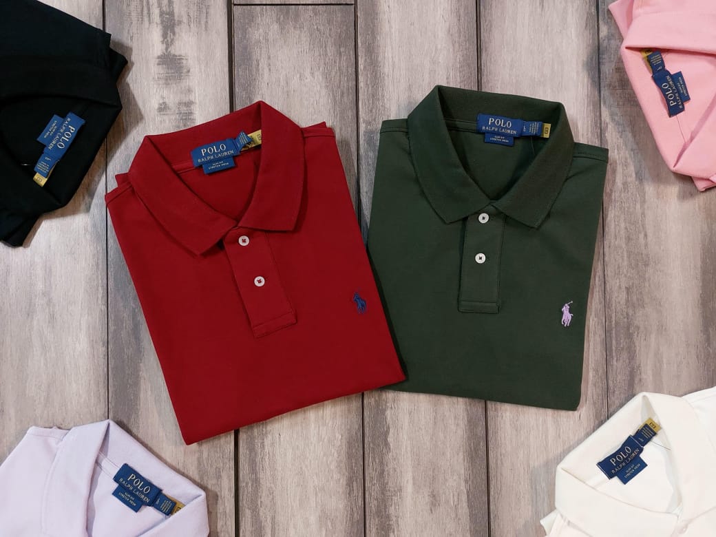 MENS RALPH LAURAIN LAYCRA PIQUE POLO-60PCS