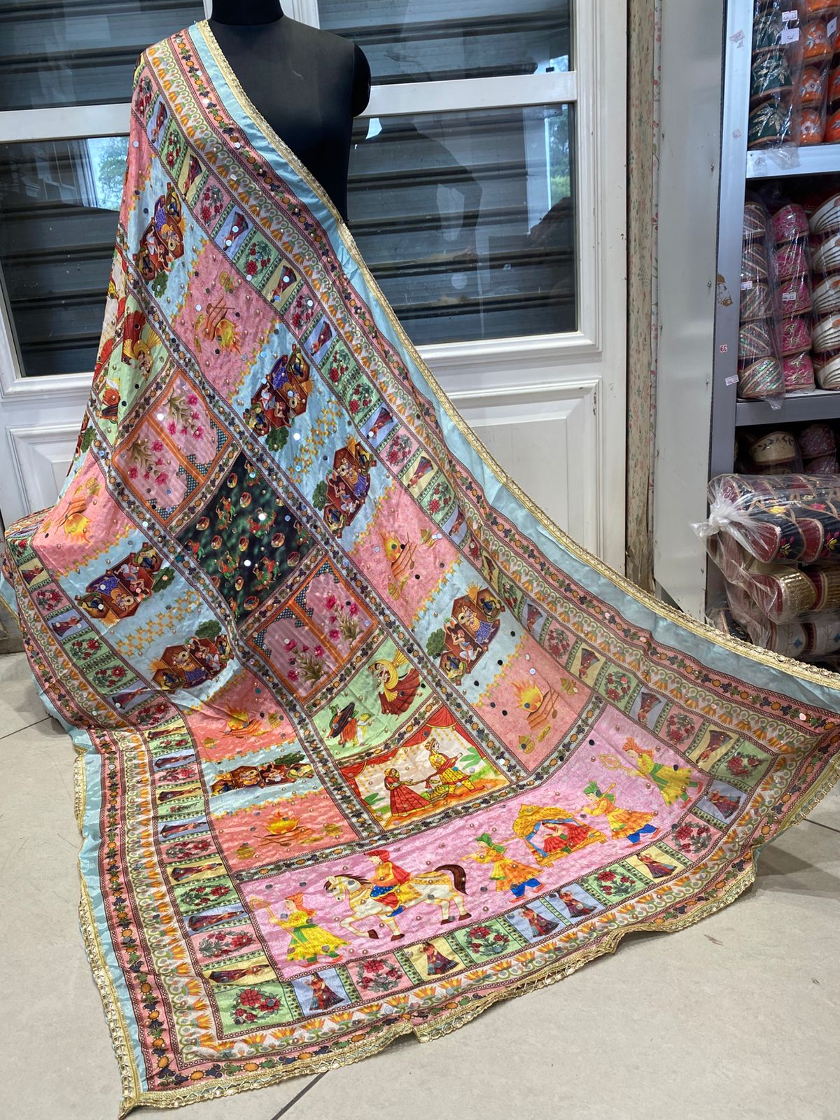 PAKISTANI DUPATTA -36PCS