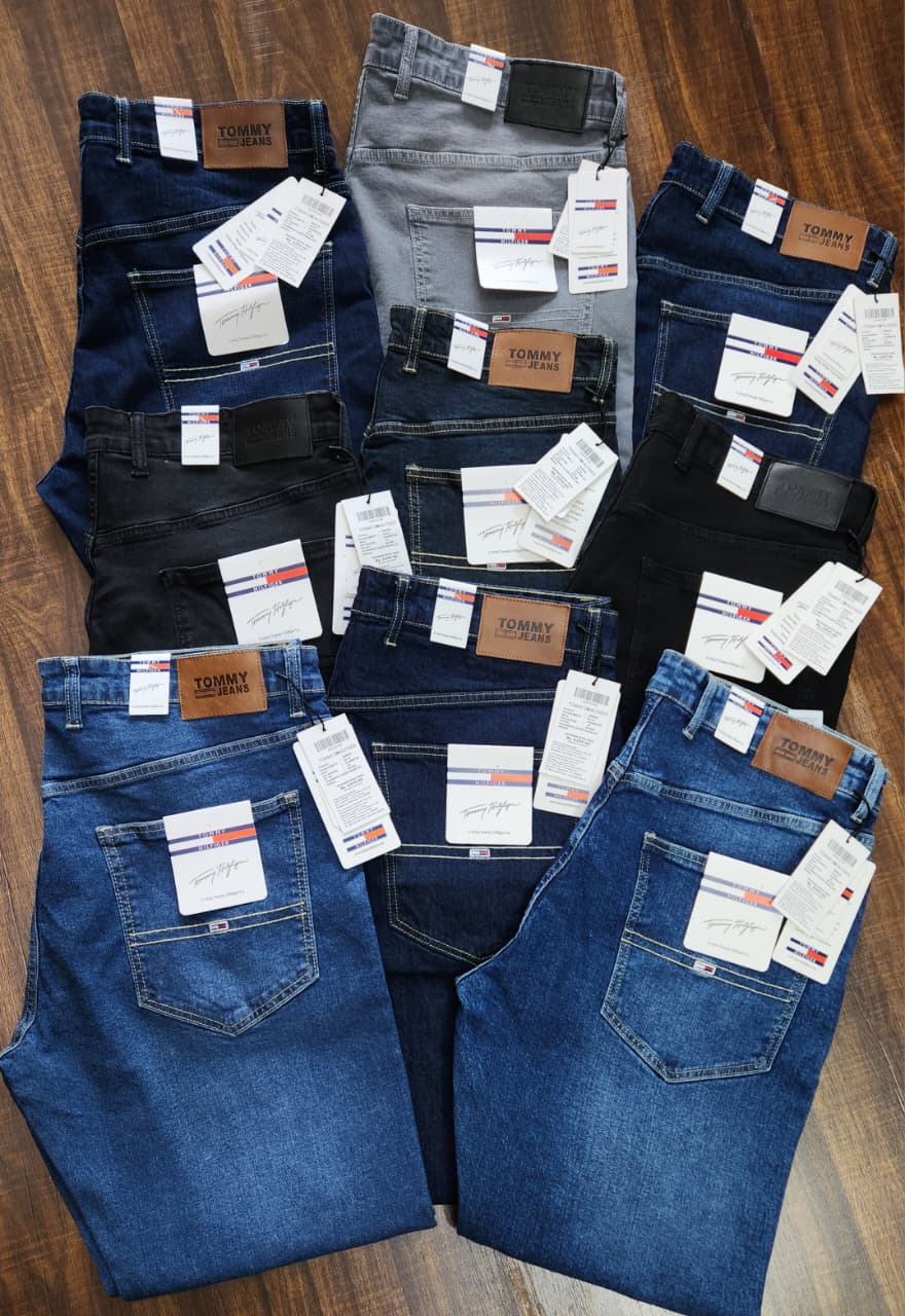 MENS TOMMY BIG SIZE STRAIT  JEANS -50PCS