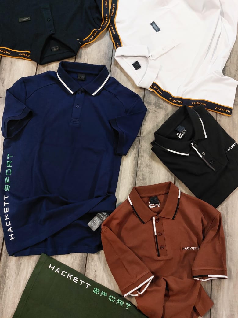 MENS POLO HACKETT TSHIRT-52PCS