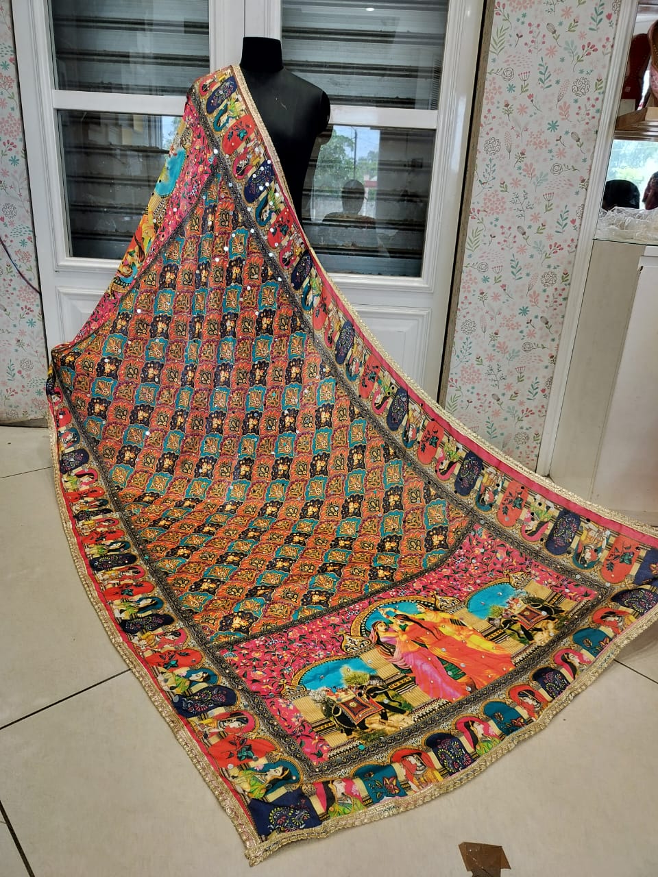 PAKISTANI DUPATTA -36PCS