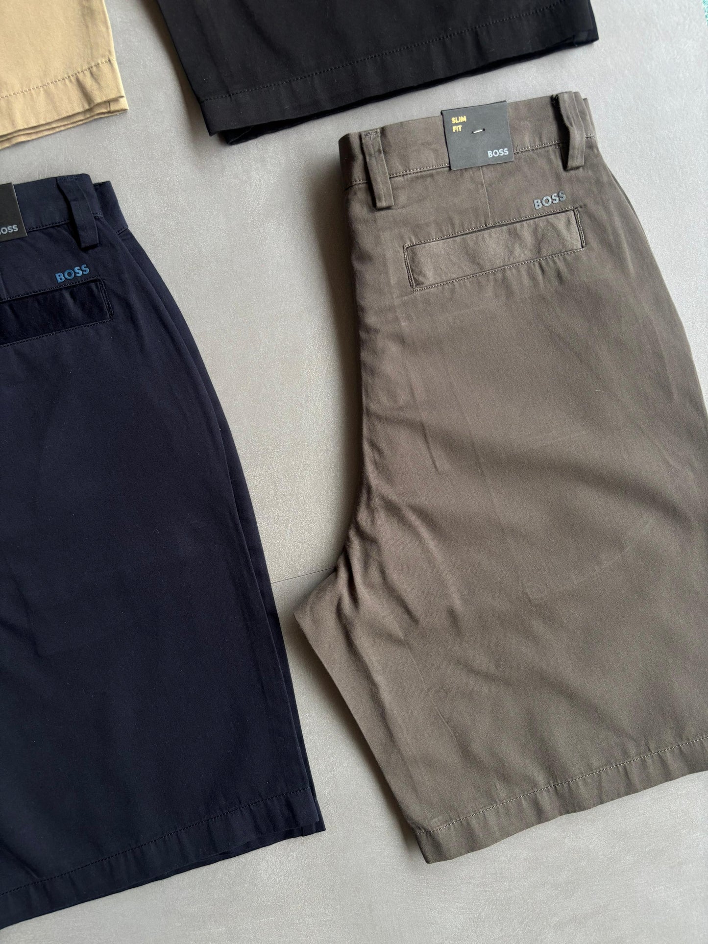 MENS COTTON LAYCRA BOSS SHORTS-100/50PCS