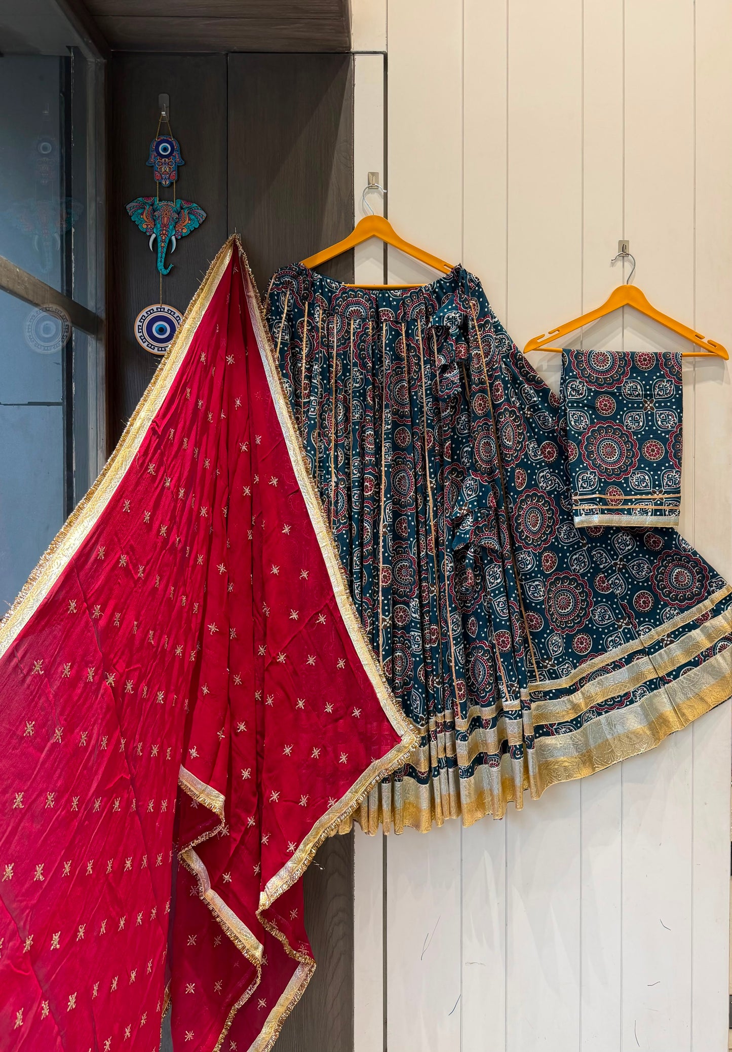 NAVRATRIWEAR LAHENGA CHOLI -24PCS SET