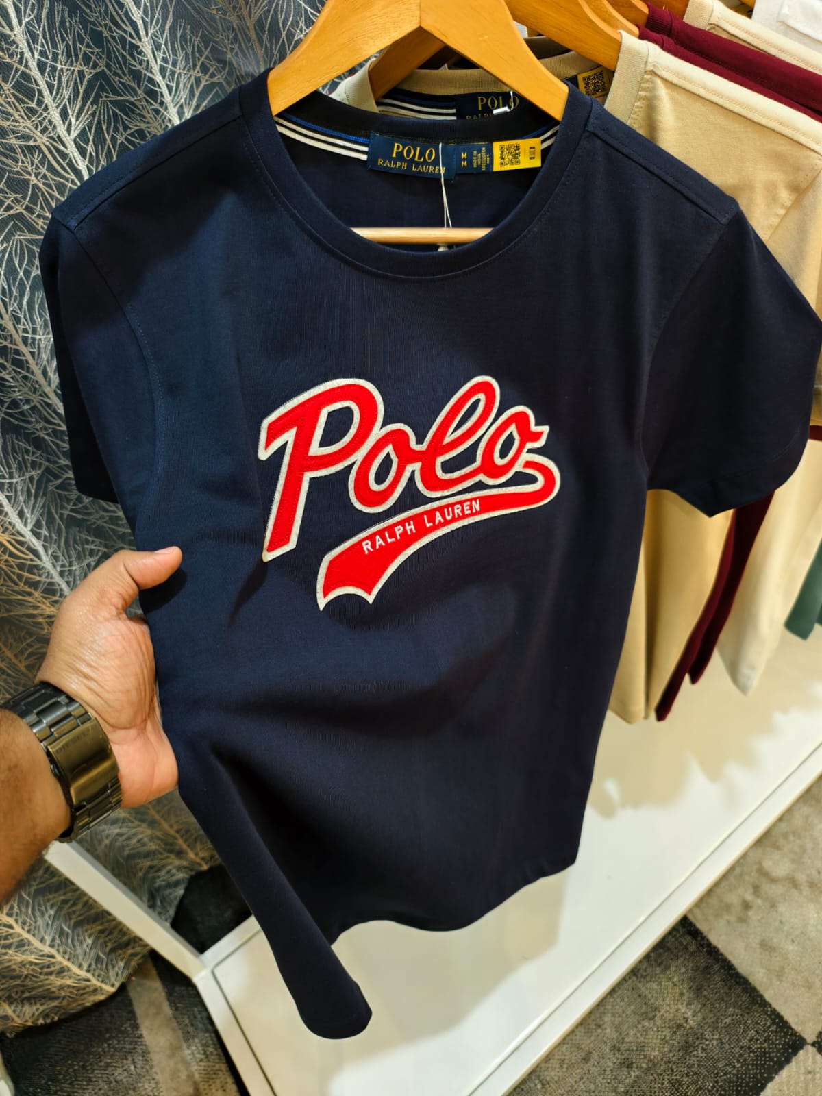 MENS R.L.POLO PRIMIUM COTTON CREW NACK TSHIRT-52PCS