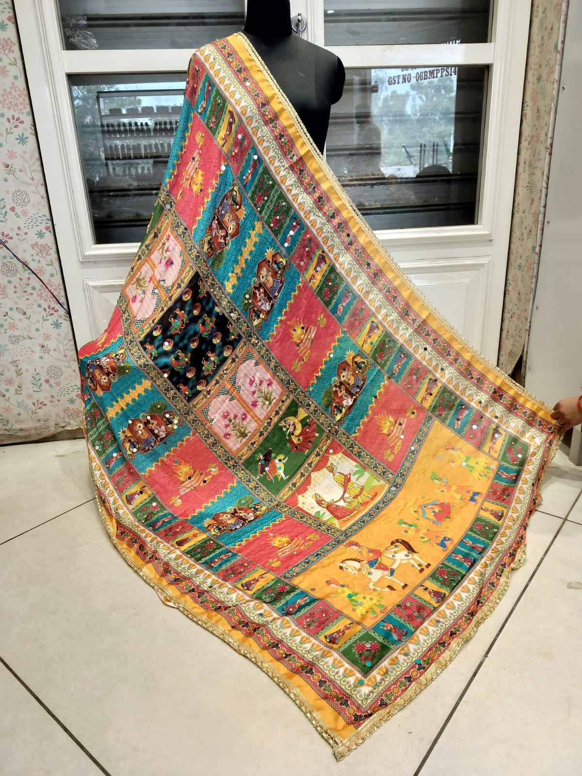 PAKISTANI DUPATTA -36PCS