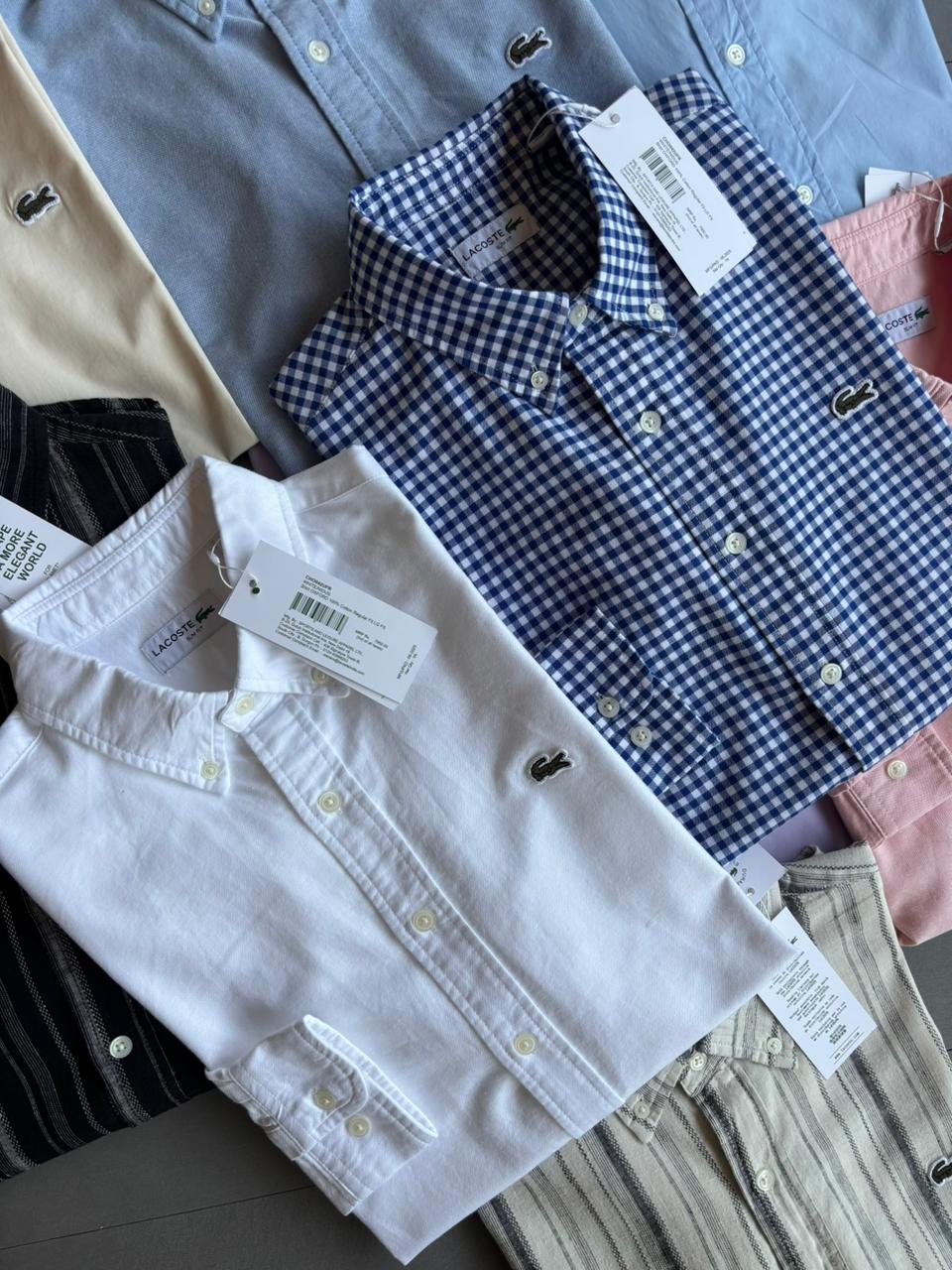 MENS LACOSTE SHIRT -80PCS