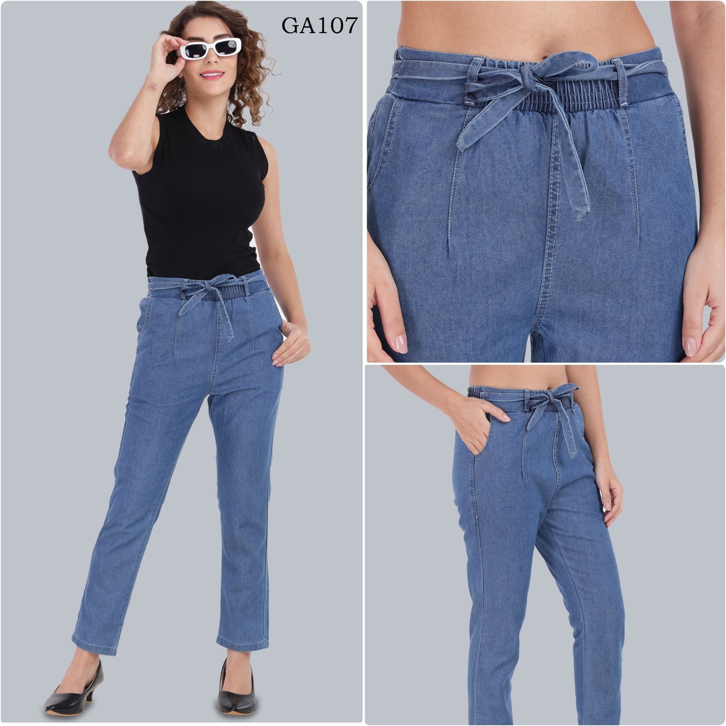 WOMENS CUSTMISE JEANS-60PCS