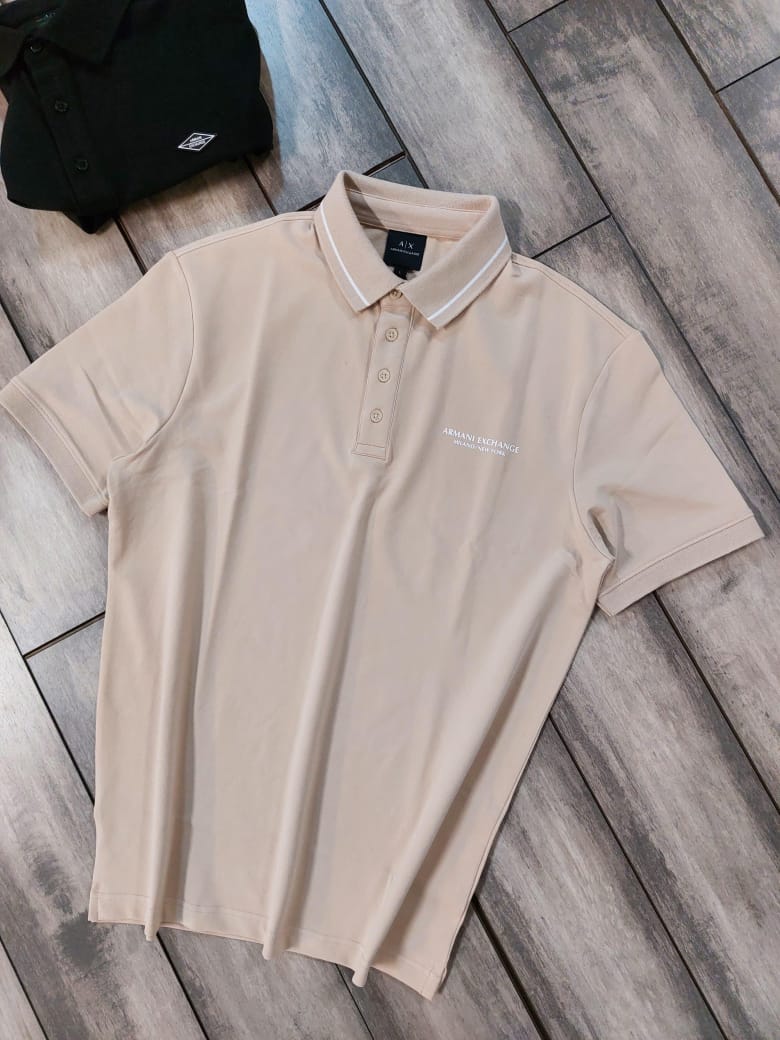 MENS ARMANI lAYCRA PIQUE POLO -68PCS