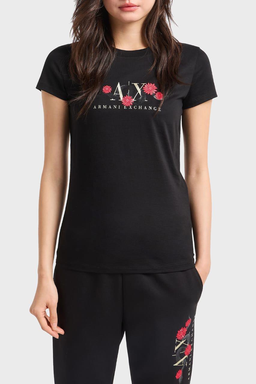WOMENS 100% COTTON LYCRA  TEES*ARMANI EXCHANGE -86PCS