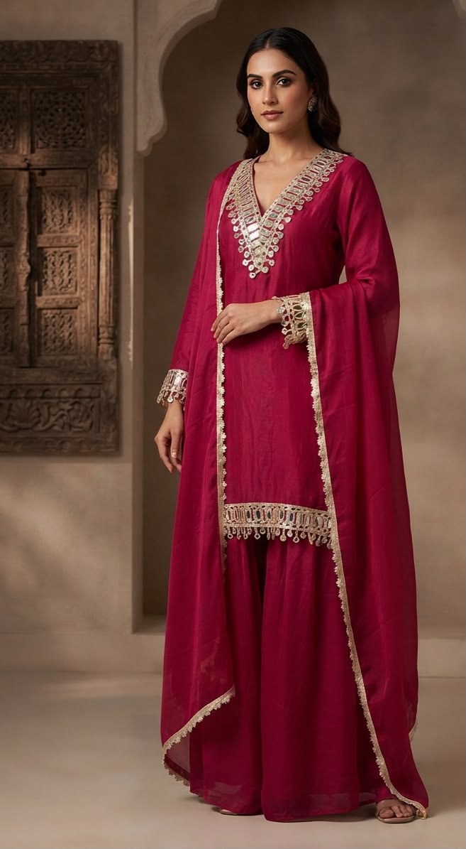 PARTY WEAR SARARA SUIT-24PCS