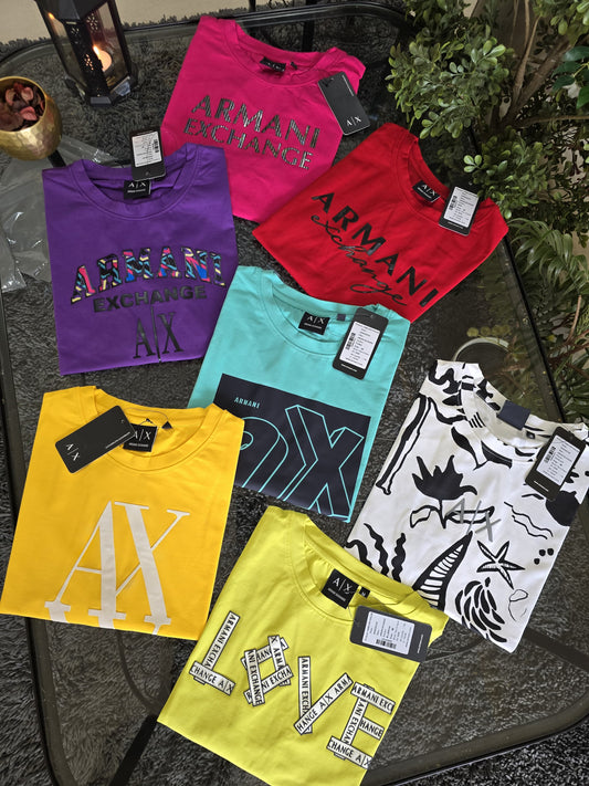 WOMENS ARAMANI EX.OVERSIZE TSHIRT-66PCS