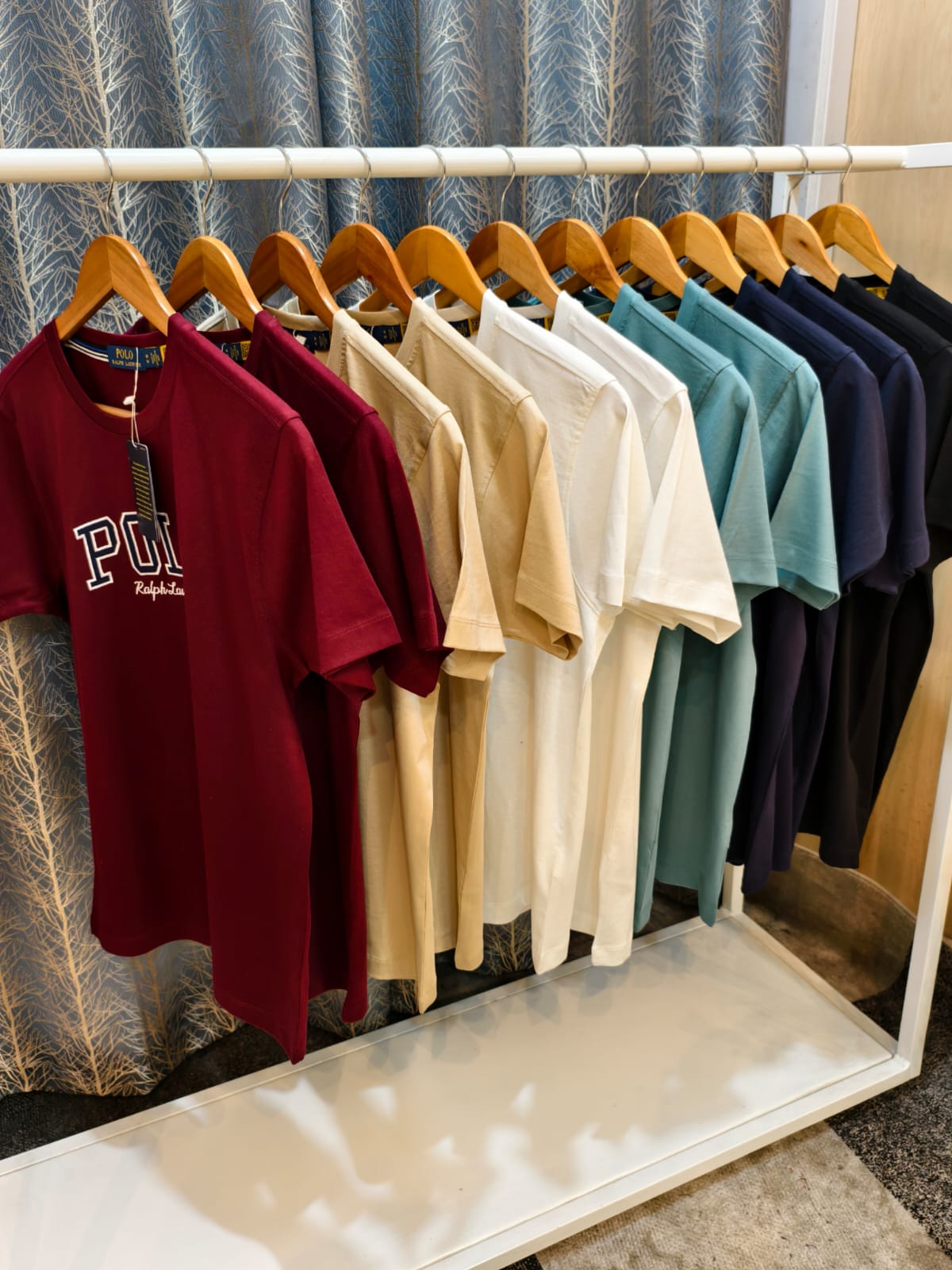 MENS R.L.POLO PRIMIUM COTTON CREW NACK TSHIRT-52PCS