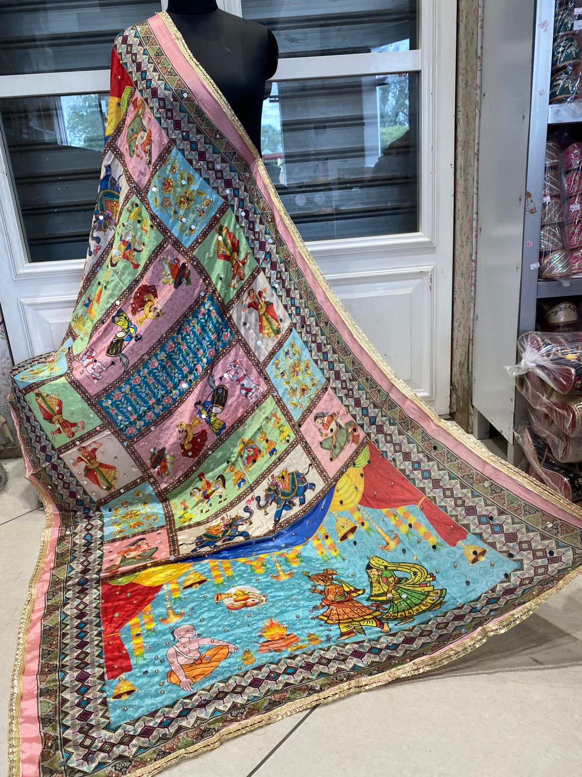 PAKISTANI DUPATTA -36PCS