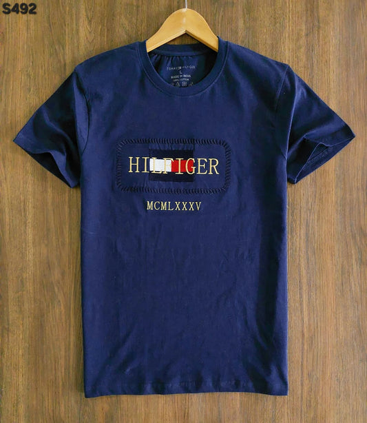 MENS TOMMY PRIMIUM ROUND NACK TSHIRT -80PCS