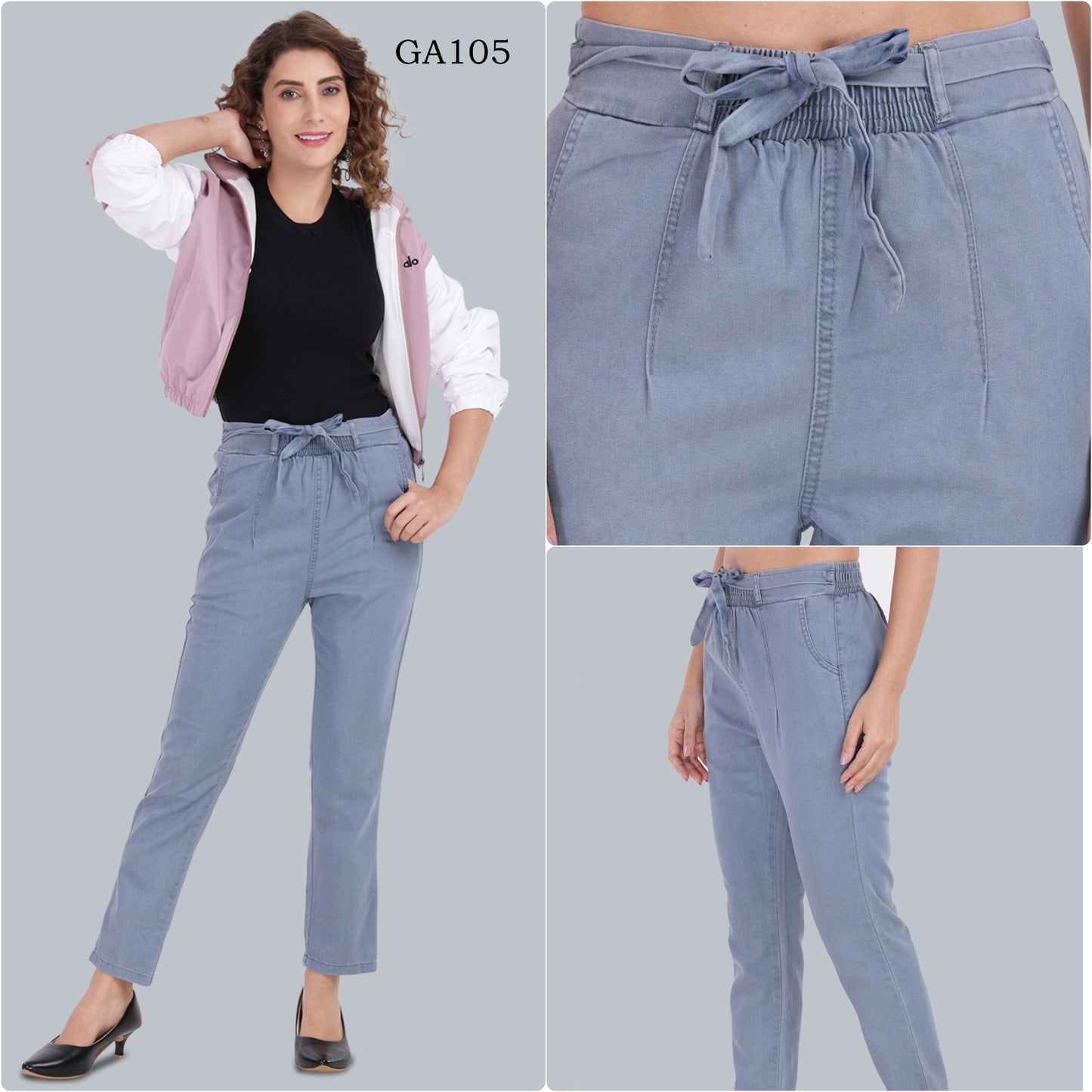 WOMENS CUSTMISE JEANS-60PCS