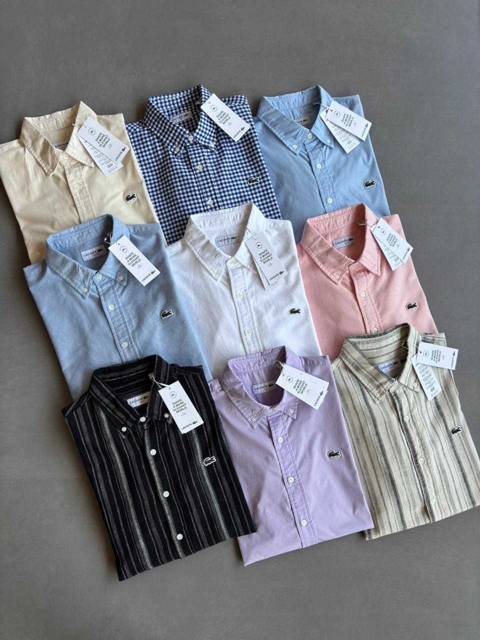 MENS LACOSTE SHIRT -80PCS