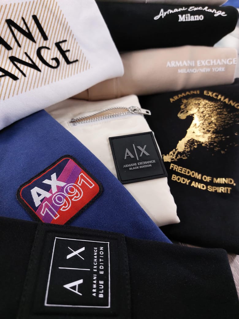 MENS ARMANI lAYCRA PIQUE POLO -68PCS