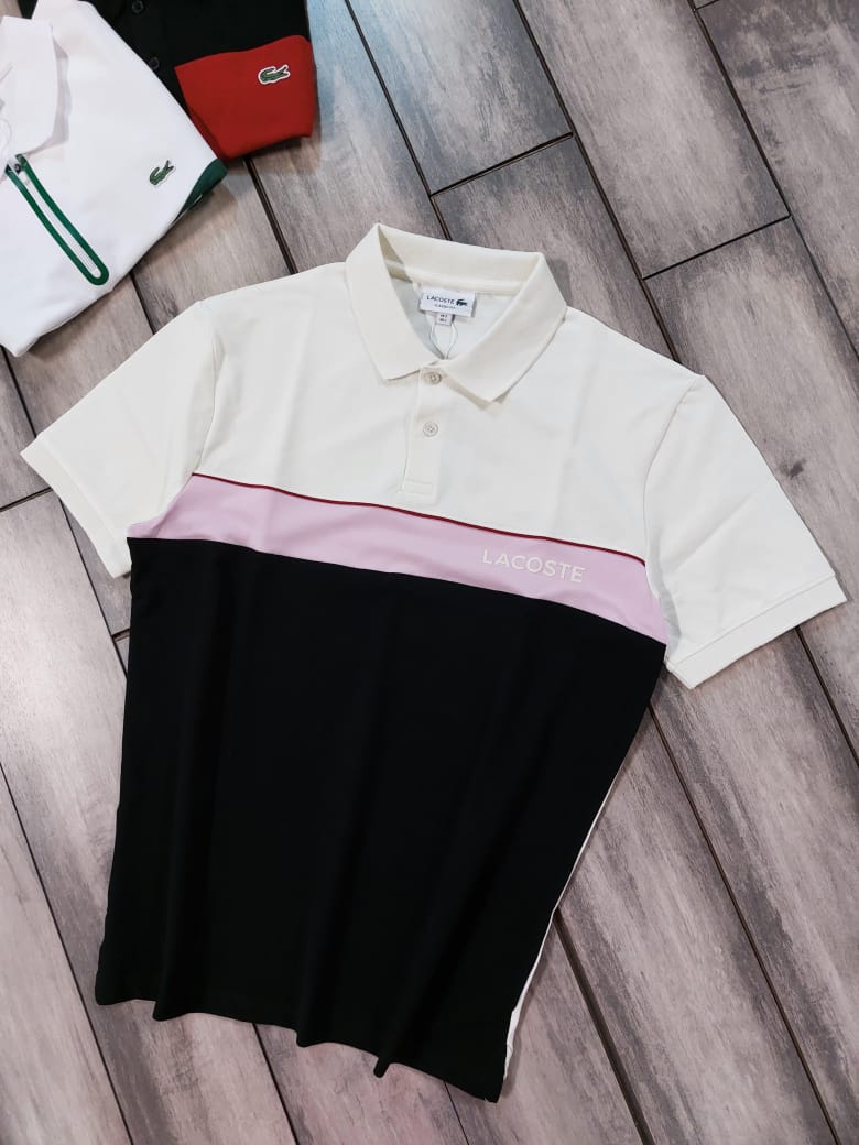 MENS LACOSTE LAYCRA PQ POLO-53PCS