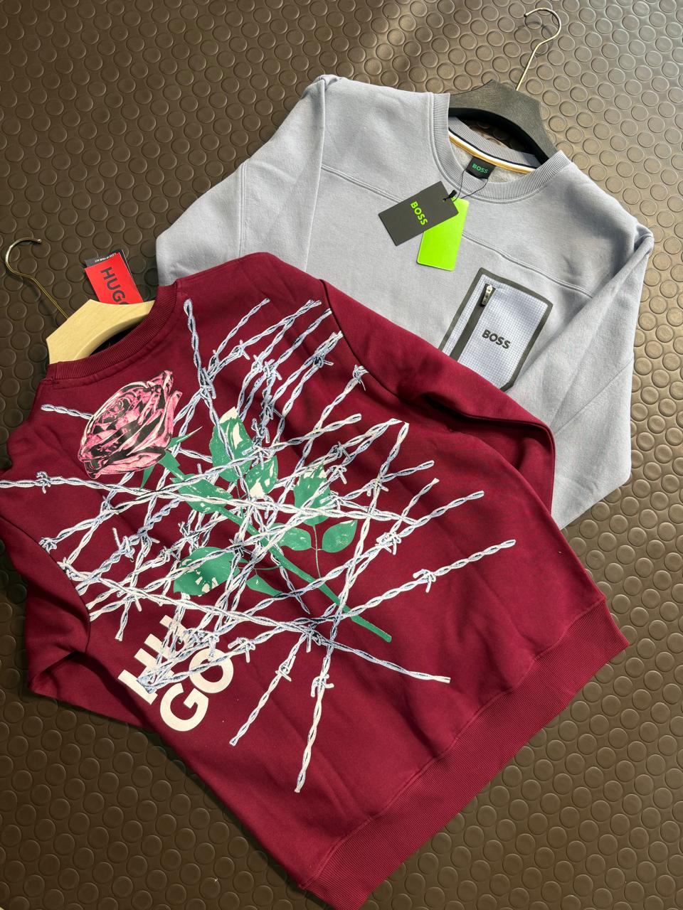 MENS HUGO SWEATSHIRT -60PCS