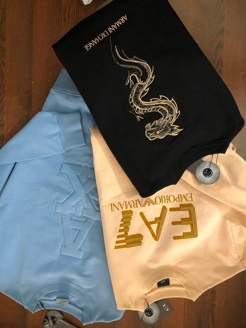 MENS Armani Exchange & E7 sweat shirts-73 PCS SET