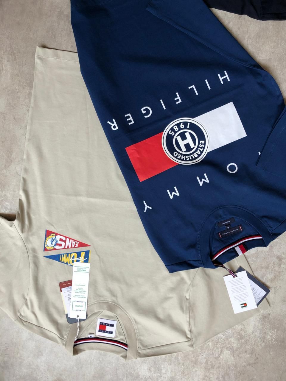 TOMMY HILFIGURE CREW NACK TSHIRT-76PCS
