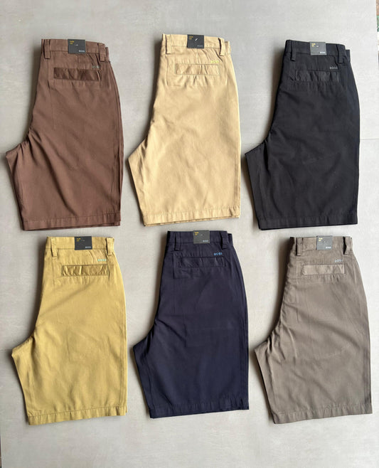 MENS COTTON LAYCRA BOSS SHORTS-100/50PCS