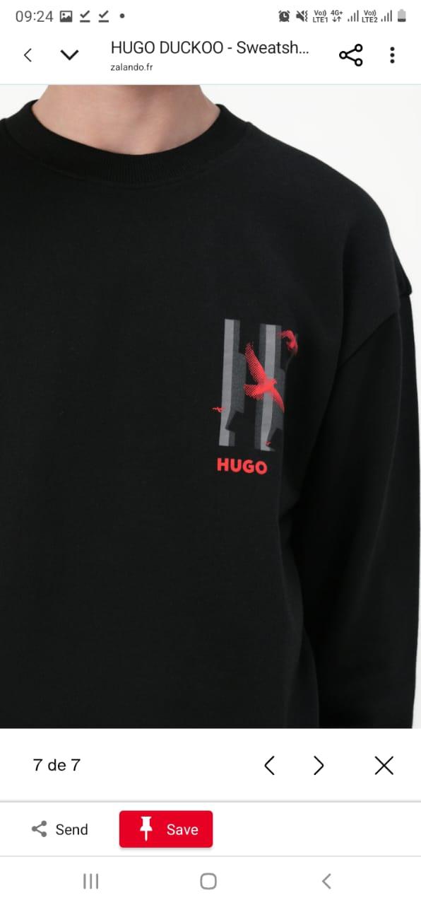 MENS HUGO SWEATSHIRT -60PCS