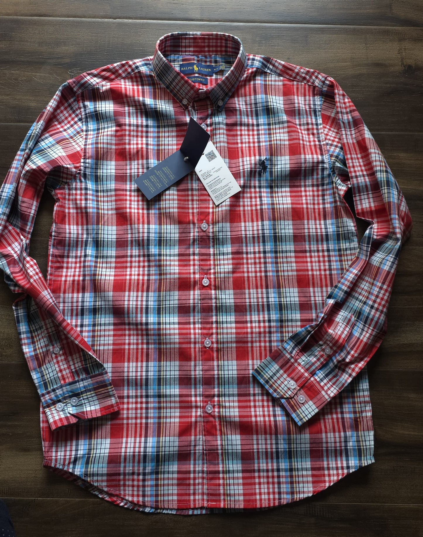 R.L.POLO COTTON TWILL SHIRT - 51 PCS