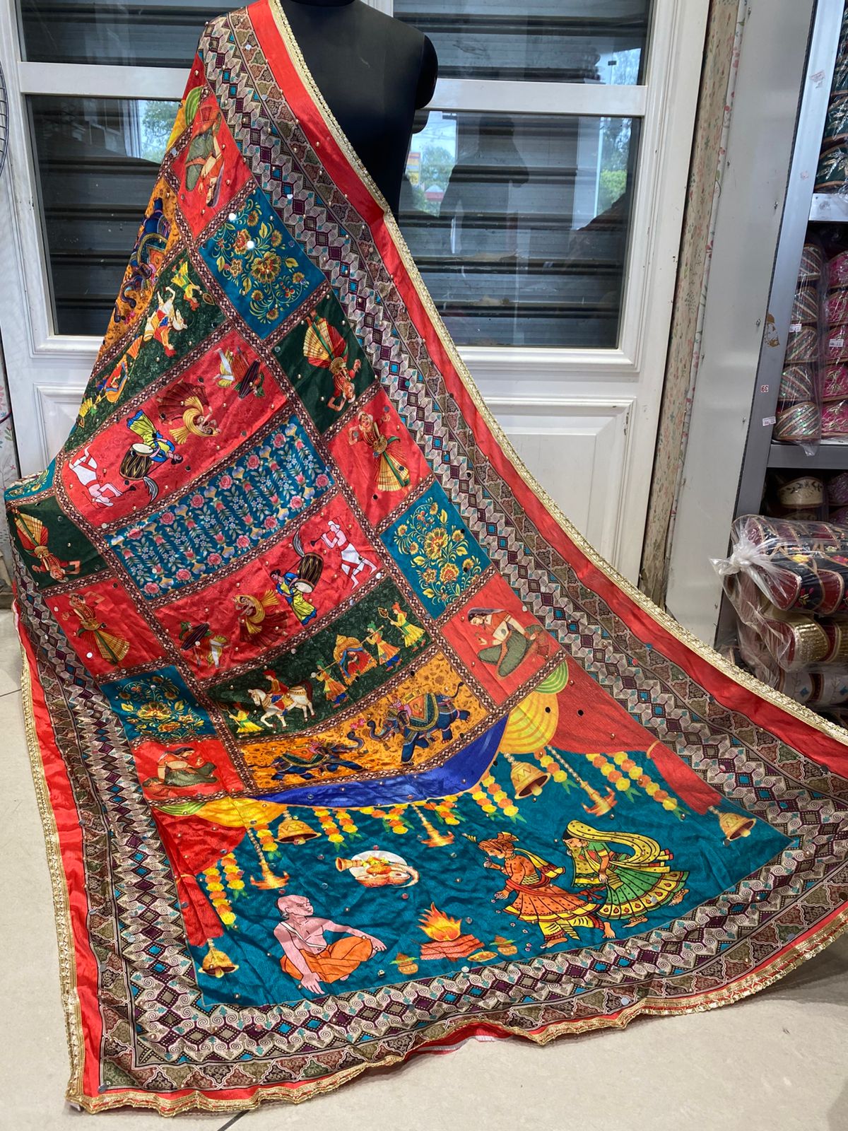 PAKISTANI DUPATTA -36PCS