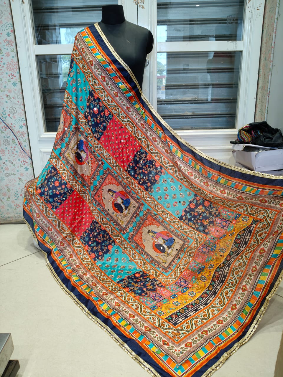 PAKISTANI DUPATTA -36PCS
