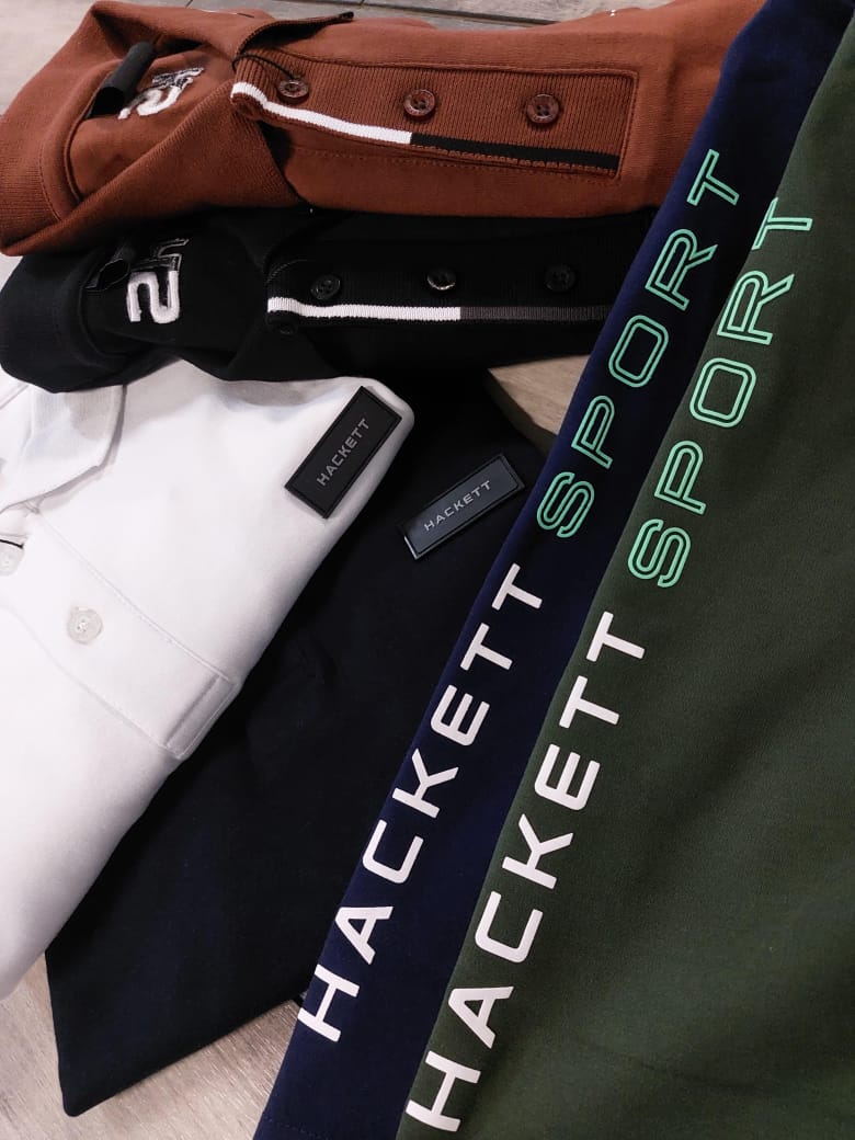 MENS POLO HACKETT TSHIRT-52PCS