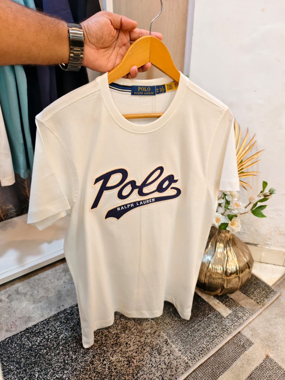 MENS R.L.POLO PRIMIUM COTTON CREW NACK TSHIRT-52PCS