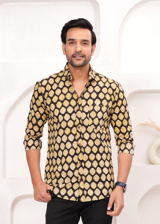 MENS JAYPURI COTTON SHIRT -96 PCS SET
